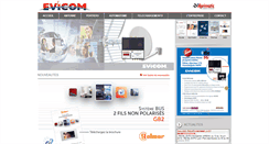 Desktop Screenshot of evicom.fr